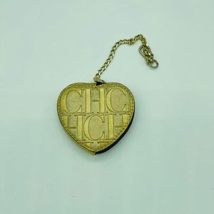 CH Leather Heart Money Clip